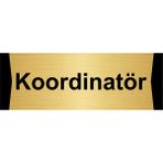 Özarslan Dizayn Koordinatör 5x20 cm Altın Renk Metal Yönlendirme Levhası