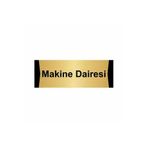 Özarslan Dizayn Makine Dairesi 10x20 cm Altın Renk Metal Yönlendirme Levhası