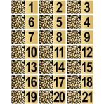 Özarslan Dizayn Metal Kapı Masa Dolap Posta Kutusu Numarası 5x10 Cm Altın Renk (1…21)