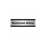 Özarslan Dizayn Numune Alma 10x20 cm Gümüş Renk Metal Yönlendirme Levhası