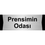 Özarslan Dizayn Prensimin Odası 10x20 cm Gümüş Renk Metal Yönlendirme Levhası