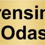 Özarslan Dizayn Prensimin Odası 5x20 cm Altın Renk Metal Yönlendirme Levhası