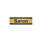 Özarslan Dizayn Salon 5x20 cm Altın Renk Metal Yönlendirme Levhası