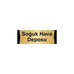 Özarslan Dizayn Soğuk Hava Deposu 10x20cm Altın Renk Metal Yönlendirme Levhası
