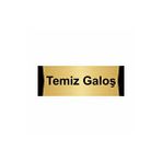 Özarslan Dizayn Temiz Galoş 10x20 cm Altın Renk Metal Yönlendirme Levhası