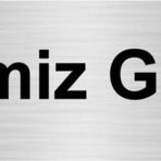 Özarslan Dizayn Temiz Galoş 5x20 cm Gümüş Renk Metal Yönlendirme Levhası
