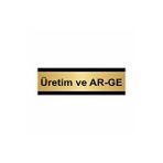 Özarslan Dizayn Üretim ve Ar-Ge 7x20 cm Altın Renk Metal Yönlendirme Levhası