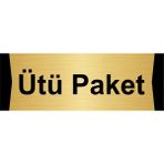 Özarslan Dizayn Ütü Paket 5x20 cm Altın Renk Metal Yönlendirme Levhası