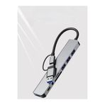 Özasya AVM Macbook Pro Air Usb Type-c Hub Dönüştürücü Çevirici Çoklayıcı Usb Hdmı Micro Sd 8 Girişli