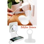 Özasya AVM Telefon Tutucu Priz Için Şarj Standı