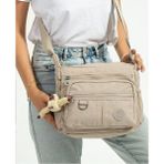 Özay Butik Tmca Birinci Sınıf Çok Cepli Klınkir Omuz Çantası - 06814-Krem