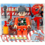 Özbayraktar Fire Fighter İtfaiye Figürü Lego Seti