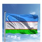 özbekistan Bayrağı 100*150 Cm