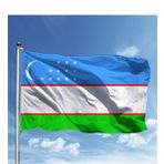 özbekistan Bayrağı 150*225 Cm