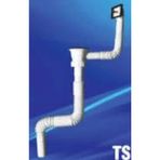 ÖZBEST KÖRÜKLÜ TAŞMALI EVYE LAVABO SİFONU ALTTAN - ÜSTTEN