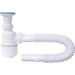 Özbest Standart Körüklü Taslı Lavabo - Evye Sifonu