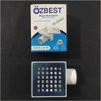 Özbest Yer Süzgeci Yandan Çıkışlı Paslanmaz Ürün Üst Kısmı 10X10 Cm( Çıkış Boru Çap 50 mm )