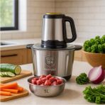 Özbience 1800W 5l Paslanmaz Çelik Blender, Meyve ve Sebze Doğrayıcı HM-8848