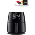 Özbience 3000 Serisi Airfryer HD9243/90, Pişirme Kabı ile Sağlıklı Pişirme - Ahşap - Beyaz