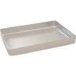 Özbience 35X45 cm Alüminyum Baklava ve Börek Tepsisi, 4 cm Derinlik - Ahşap - Bej - Seçenek 1
