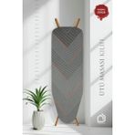 Özbience 40X40 cm Isıya Dayanıklı Keçeli Ütü Masası Kılıfı, Koruyucu ve Pratik Kullanım - Açık Bej - Seçenek 1