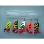 Özbience 5 Adet Balıkçı ve Turna Kaşığı, 5 Cm, Hafif ve Dayanıklı Set - Açık Bej - Seçenek 1
