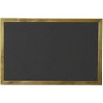 Özbience 50X150 cm Ahşap Duvara Monte Laminat Kara Yazı Tahtası - 12M-Krem - Seçenek 1