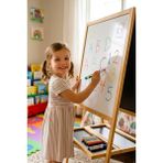 Özbience 50X60 cm Manyetik Yazı Tahtası, Kolay Kullanım, Dayanıklı ve Şık Tasarım - 12M-Krem - Seçenek 1