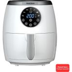 Özbience 5,5l Dijital Airfryer Fritöz, Sağlıklı ve Lezzetli Pişirme Deneyimi - Ahşap - Beyaz