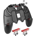 Özbience 6 Parmak Mobil Oyun Kolu, Ergonomik Kavrama, Ekstra Hediye ile - 0 RH (+) Siyah - Seçenek 1