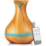 Özbience 7 Renk LED Aromatik Difüzör, Hava Nemlendirici, Oda Kokusu, 550 ml - Mavi