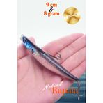 Özbience 9cm 8g Minnow Sahte Balık Yem, Turna, Lüfer, Levrek, Çupra, Kefal Için - Açık Bej - Seçenek 1