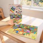 Özbience Ahşap Montessori Yapboz Kitap Temalı 4-6 Yaş Eğitici Oyun Seti - Seçenek 1