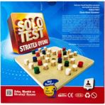 Özbience Ahşap Solo Test ve 18 Taş Strateji Oyunu, Zihni Geliştiren Eğlence - Seçenek 1
