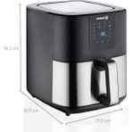 Özbience Air Max Airfryer Yağsız Fritöz, Sağlıklı Pişirme, Hızlı ve Kolay Kullanım - Ahşap