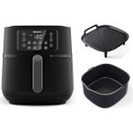 Özbience Airfryer Xxl Uzaktan Bağlantılı, Sağlıklı ve Pratik Pişirme Cihazı - Ahşap - Beyaz