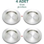 Özbience Alüminyum Künefe Kadayıf Tepsisi Tabağı 4’lü Set 12-18 cm - Altın - Gümüş - Bakır - Seçenek 1