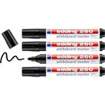 Özbience Beyaz Yazı Tahtası Kalemi 4'lü Siyah Yuvarlak Uç 1,5-3 mm Set - 860-Turuncu - Seçenek 1