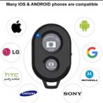 Özbience Bluetooth Uzaktan Kumanda, Akıllı Telefonlar Için, iPhone ve Android Uyumlu