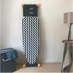 Özbience Büyük Boy Ipli Keçeli Ütü Masası Kılıfı 55X140CM Zebra Desenli - Açık Bej - Seçenek 1