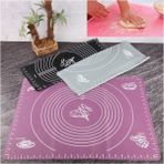 Özbience Büyük Boy Silikon Hamur Açma Matı 50X40 Cm, Pratik ve Dayanıklı