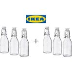 Özbience Cam Sos Şişesi, 15 Cl, 6'lı Paket, Güvenle Kullanım - Ahşap - Ceviz