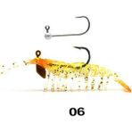 Özbience Canlı Karides Silikon Yem, 7.5 Cm, 7.2 G, Balıkçılık Için Mükemmel Seçim - Ahşap - Bej - Seçenek 1