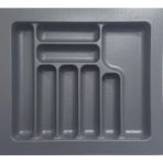 Özbience Çekmece Içi Plastik Kaşıklık, 70 Cm, Koyu Gri, Düzenleyici Organizer - Seçenek 1