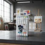 Özbience Çift Uçlu 24'lü Renkli Marker Kalem Seti, Yaratıcı Çizimler ve Sanat Için - 001-Renkli - Seçenek 1