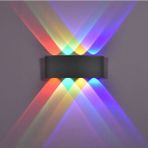 Özbience Çift Yönlü 4'lü Dış Mekan Dekoratif LED Aplik 8W Rgb - Seçenek 1