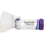 Özbience Çocuklar Için Aero Chamber Plus Flow-Vu Mor Solunum Cihazı 5-15 Yaş