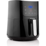 Özbience Dijital Airfryer Sıcak Hava Fritözü, Siyah, Sağlıklı ve Pratik Pişirme - Ahşap