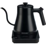 Özbience Dijital Isı Ayarlı 1l Kettle, Şık Siyah Tasarım, Pratik Kullanım - Ahşap