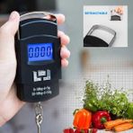 Özbience Dijital LCD Ekranlı El Terazisi, 50 Kg, Hafif ve Kullanışlı El Kantarı - Ahşap